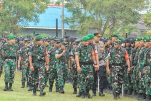 Pangdivif 3 Kostrad Sambut Kunjungan Kerja Danpussenkav TNI AD di Mako Divif 3 Kostrad