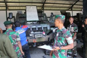 Yonarhanud 2 Kostrad Terima Kunjungan Tim Rikmat Rantis Komodo Dari Pussenarhanud