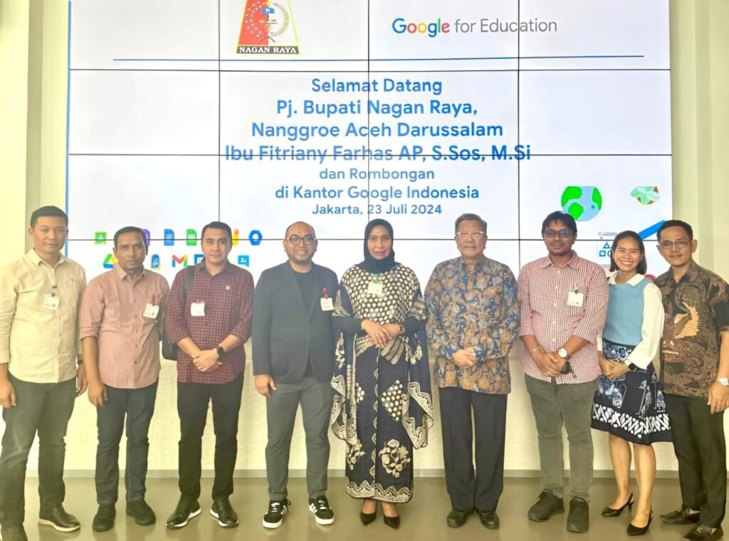 Pj Bupati Fitriany Farhas Jajaki Kerja Sama dengan Google Indonesia untuk Wujudkan Sekolah Rujukan