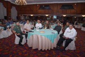 STAF TERITORIAL TNI GELAR KOMSOS TNI DENGAN KOMPONEN PEMERINTAHAN DI WILAYAH KALTIM