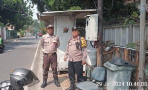 Kunjungan Bhabinkamtibmas Antisipasi Gangguan Kamtibmas
