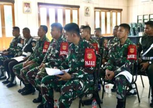 Simulasi TFG “Tactical Floor Game” Yonarmed 12 Kostrad