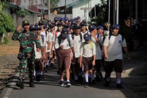 Bentuk Karakter dan Disiplin Generasi Muda Bersama Prajurit Bharata