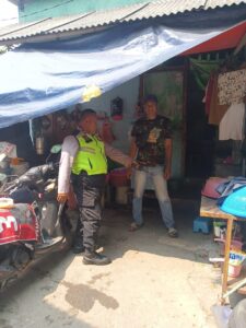 Aipda Amir Riswanto Patroli Dialogis Dan Sampaikan Imbauan Kamtibmas