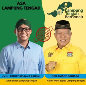 Jika Jadi Berpasangan, Pasangan ASA Layak Usung Untuk Berbenah di Lampung Tengah