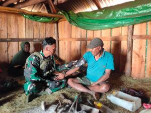 Putra Daerah Papua keliling Honai Distrik Gome, Bukti Nyata Cinta Ksatria Buaya Putih Untuk Masyarakat