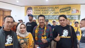 Relawan Bumi Asjap Sambut Gembira SK DPP Partai Golkar Untuk Kang Asep Japar Maju Calon Bupati Sukabumi Priode 2024 – 2029