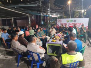 Ngopi Kamtibmas” Bersama Warga RW 08 Kelurahan Bendungan Hilir
