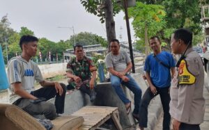 Unit Binmas Polsek Sawah Besar melaksanakan Sambang dan Patroli Wilayah.