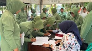 Batalyon Armed 9 Kostrad Gelar Skrining Diabetes dan Papsmear untuk Cegah Kanker Serviks dan Diabetes