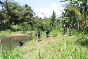 Yonif 514 Kostrad Gelar Latihan Taktis Tingkat Unit di Medan Khusus Bondowoso