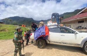 Satgas Yonif 432 Kostrad Menghambat Gerak OPM di Distrik Mbua, Nduga