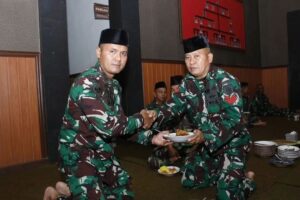 Danyonarhanud 2 Kostrad Pimpin Acara Pensucian Bendera Tunggul Satuan
