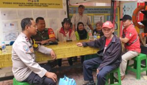 Unit Binmas Polsek Sawah Besar melaksanakan Sambang dan Patroli Wilayah.