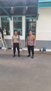 Bhabinkamtibmas Kelurahan Karet Tengsin Sambang Apartemen Paviliun