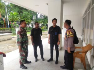 Bhabinkamtibmas Dan Babinsa Kelurahan Bendungan Hilir Berikan Imbauan Kamtibmas Di Gedung T Plaza