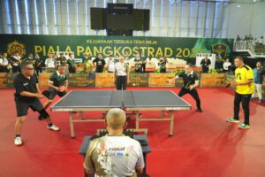 Pangkostrad Dorong Pembinaan Berkelanjutan melalui Kejuaraan Terbuka Tenis Meja Piala Pangkostrad 2024