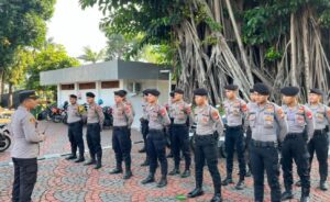 Rutin Apel Pengamanan Dan Antisipasi Unjuk Rasa Di Gedung DPR RI