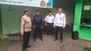 Bhabinkamtibmas Kelurahan Johar Baru Sambang Ke Sekolahan MTs Negeri 09 Johar Baru.