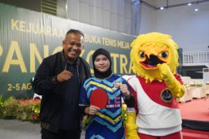 Pangkostrad Saksikan Langsung Kejuaraan Terbuka Tenis Meja Piala Pangkostrad 2024 di GOR UNJ