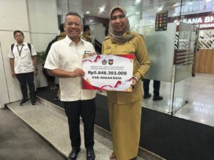 Nagan Raya terima insentif fisikal Rp 5,84 miliar dari kemenkeu