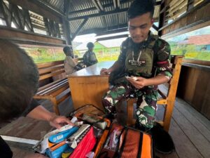 Bantuan Pengobatan Gratis dan Edukasi Hidup Sehat di Intan Jaya, Papua