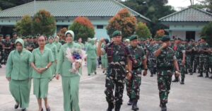 Pangdivif 1 Kostrad Lakukan Kunjungan Kerja ke Brigif 14 Kostrad dan Yonif 318 Kostrad