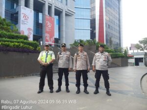 Polsek Senen Tingkatkan Patroli Menjelang Pilkada