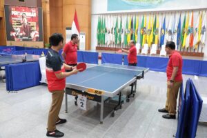 Plh. Dirjen Bina Keuda Buka Pertandingan Tenis Meja Lingkup Kemendagri dan BNP
