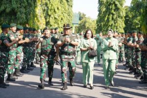 Pangdivif 2 Kostrad Kunjungi Yonkav 8 Kostrad di Beji, Pasuruan