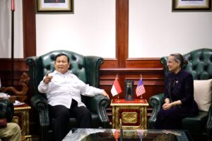Menhan Prabowo Terima Kunjungan Dubes AS di Kemhan