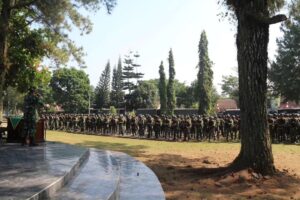 Hari Pertama Sebagai Komandan Pasukan Pandawa, Mayor Ilham Datu Buka Latihan Teknik Tempur Praktek