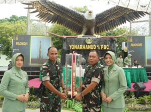 Pangdivif 1 Kostrad Kunjungan Kerja ke Markas Rajawali Yonarhanud 1 Kostrad