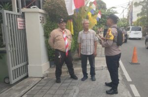Patroli Dialogi Menyampaikan Imbauan Kamtibmas Sekolah Bellamirnus