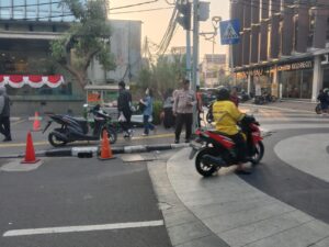 Kapolsubsektor Blora Aiptu Herru Wicahyono Strong Point Jalan Blora