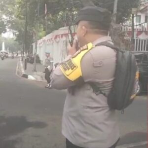 Pengaturan Arus Lalu Lintas Pagi Hari Di Wilayah Menteng