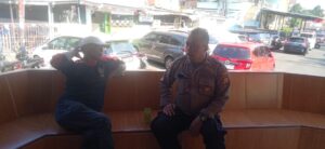 Patroli 1051 Unit Sabhara Polsek Metro Tanah Abang Patroli Siang Hari Dan Sambangi Petugas Keamanan