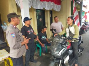 Sambang Wilayah Bhabinkamtibmas Galur Cooling System Kamtibmas Ketua RW, FKDM dan Warga