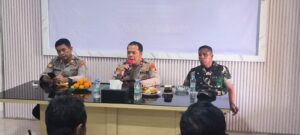 Polsek Kemayoran Bersama Koramil Kemayoran Mengadakan Rapat Menjelang Hut RI Ke-79.
