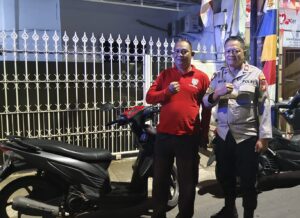 Patroli Pagi Hari Panit III Patroli Polsek Johar Baru Sambangi Warga