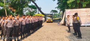Rutin Apel Pengamanan Dan Antisipasi Unjuk Rasa Di Gedung DPR RI