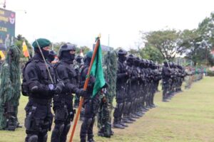 Estafet Tongkat Komando Penjaga Ufuk Timur Indonesia Yonif 754 Kostrad