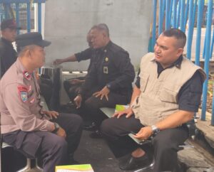 Bhabinkamtibmas Kelurahan Bendungan Hilir Kunjungi Kantor PAM Jaya