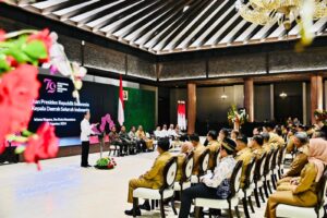 Panglima TNI Hadiri Pengarahan Presiden RI Kepada Kepala Daerah Seluruh Indonesia di IKN