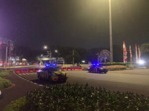 Samapta Gambir Cegah Balap Liar dan Kejahatan Jalanan Di Merdeka Barat