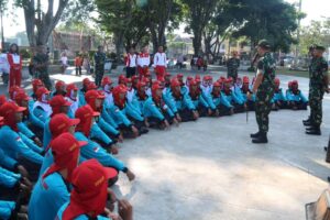 Kenang 24 Tahun Lalu, Danyonif 411 Kostrad Mayor Ilham Beri Motivasi Paskibraka Salatiga 2024