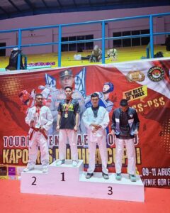 Prajurit Raja Buktikan Jago Bela Diri di Kapolres Mimika Cup 2