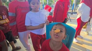 Yonif 432 Kostrad Gelar Lomba 17-an Meriah Sambut HUT Ke-79 RI