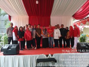 Bazar Merdeka Menyambut HUT RI Ke-79 Di Wilayah Kelurahan Kampung Rawa