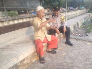 Aipda Purwanto Sambang Dan Berdialog Dengan Warga Jalan Baru Duri Pulo